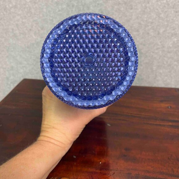 STARBUCKS DISNEY 50th Celebration Blue Iridescent 24oz Tumbler - Picture 6 of 7